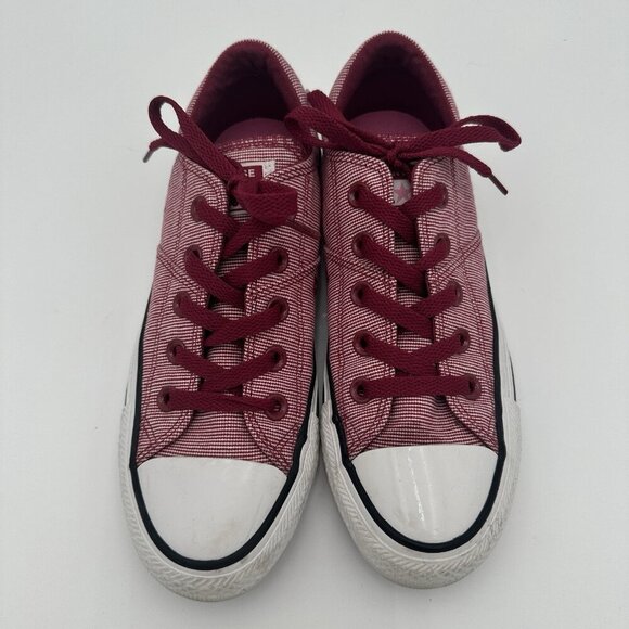 Converse Chuck Taylor All Star Madison Sneakers Maroon Women's Size 6 Low Top - Picture 3 of 8